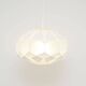 White lamp designed by L. Schioler for Hoyrup Denmark 1970