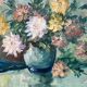 Still life with flowers signed.