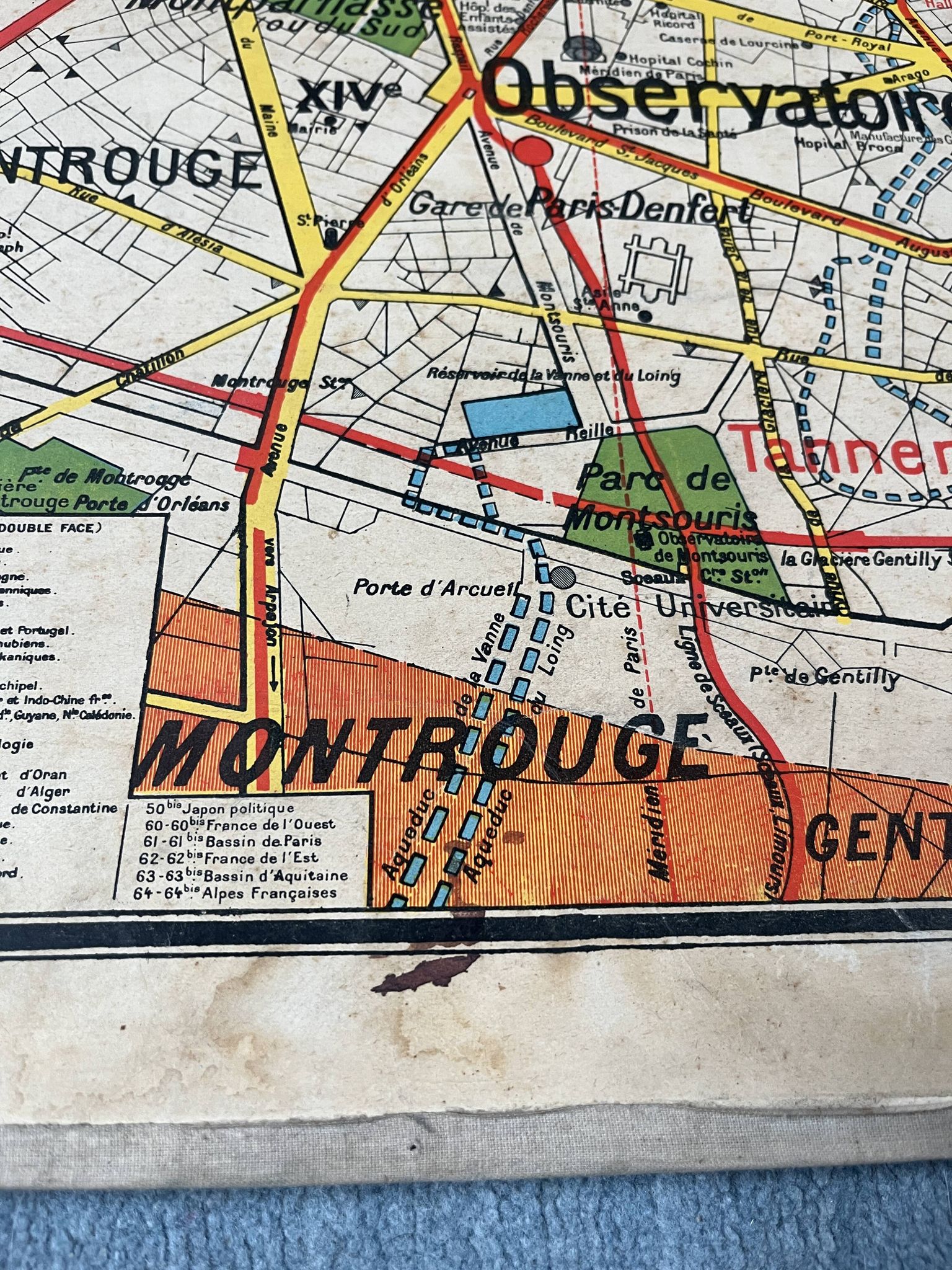 La carte scolaire N°24 Colin