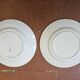 2 small ironstone plates