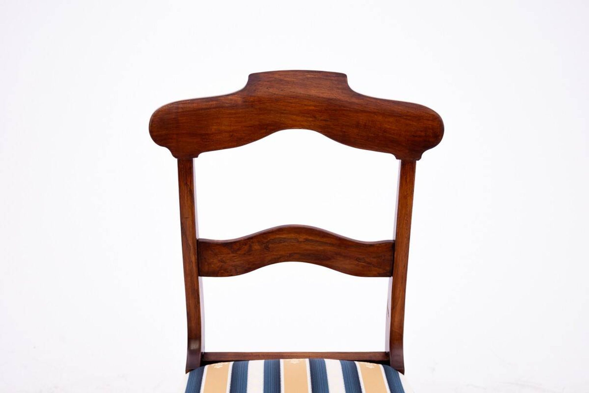 Five antique chairs, Northern Europe, around 1890. After renovation.