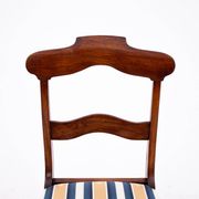 Five antique chairs, Northern Europe, around 1890. After renovation.
