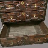 Rare oak chest of drawers | louis xiii / jacobean style | 17th century