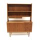 Scandinavian teak and oak secretary, Sweden, 1960