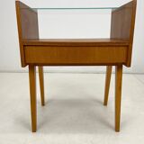 Table d'appoint ou table de nuit des années 1960 par Arch. František Jirak