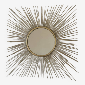 Metal sun mirror