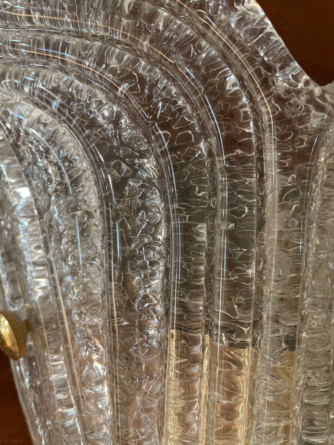 Pair of Murano wall lights