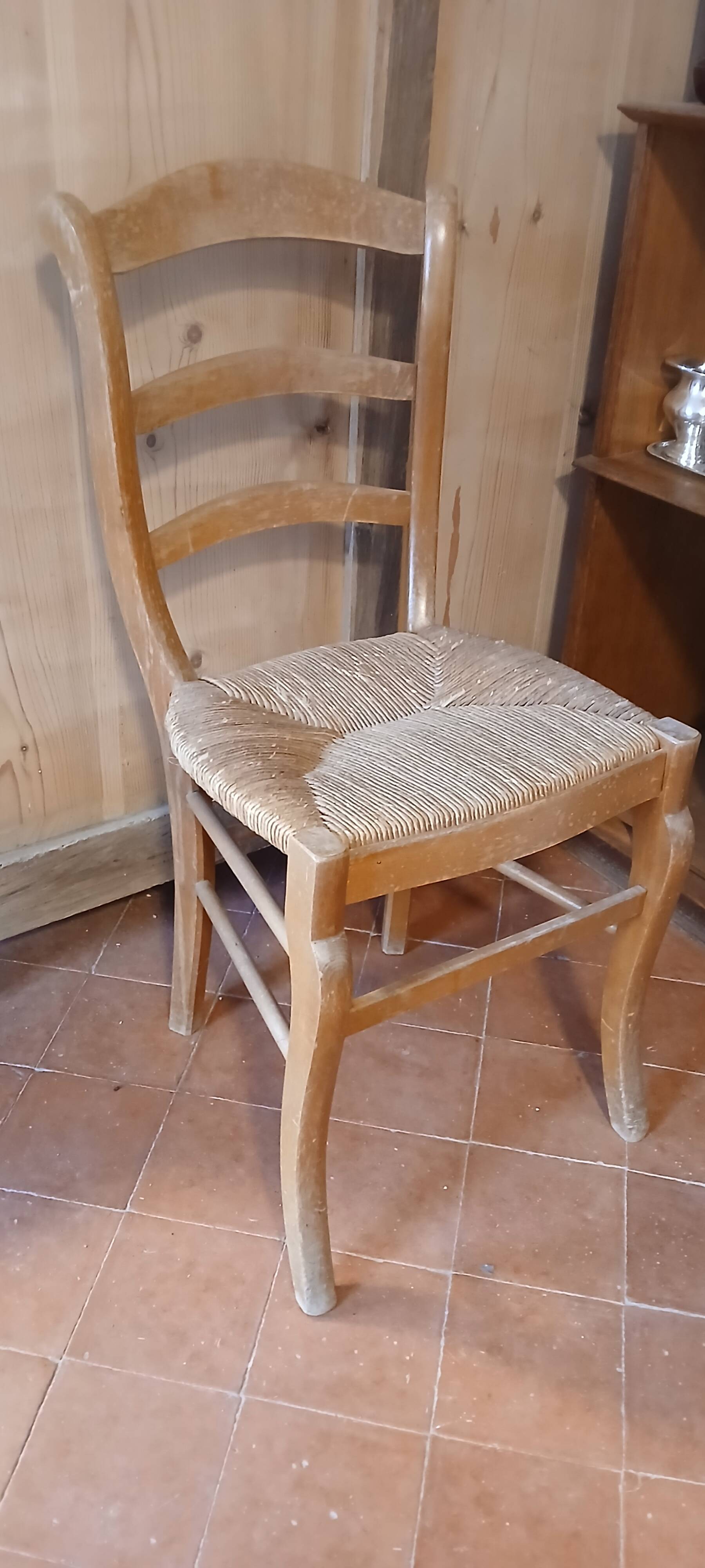 Handcrafted chair