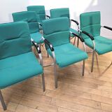 Set of 6 Samba visitor chairs