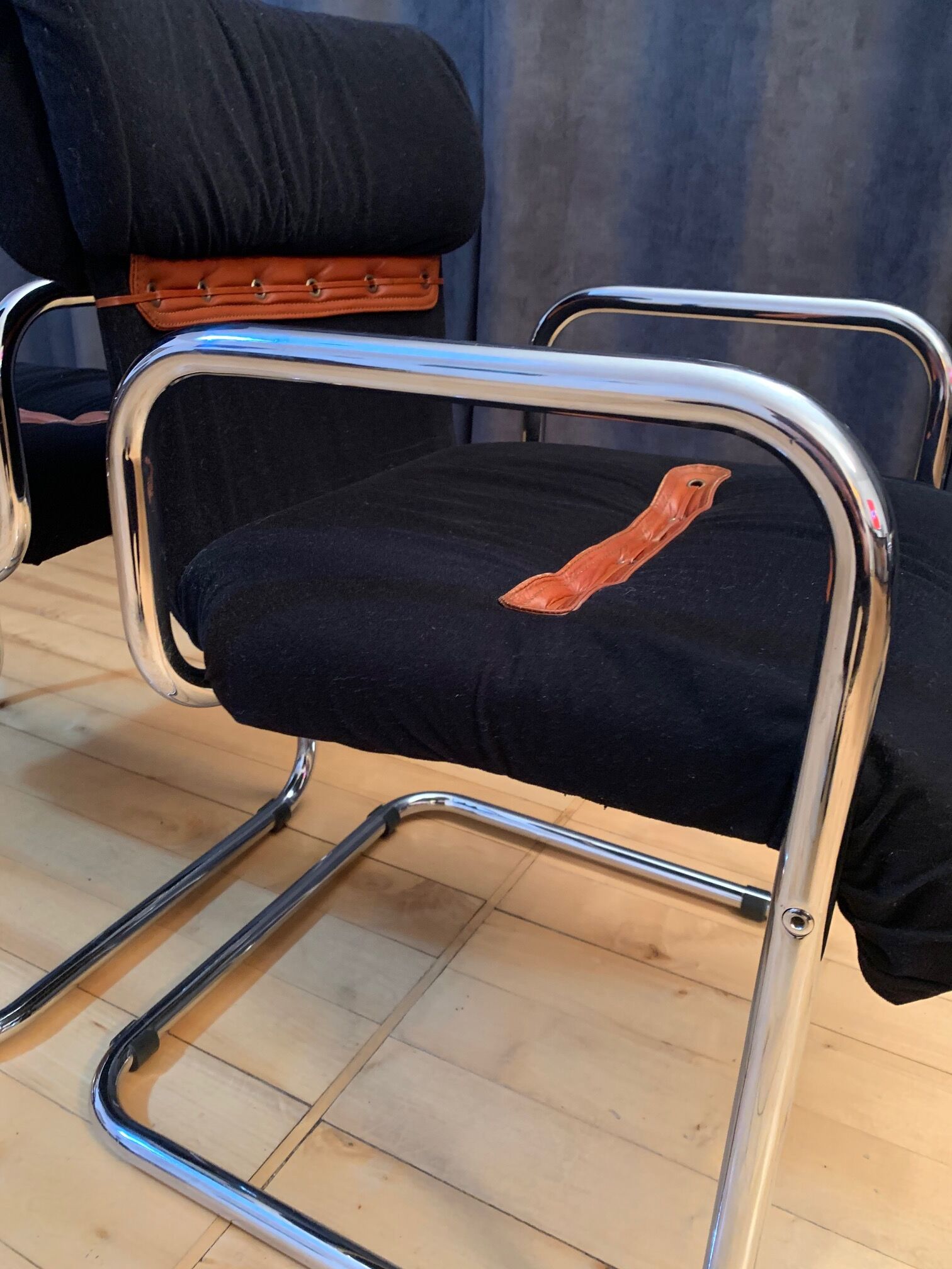 Set of six chairs by Guido Faleschini, i4 Mariani, Italy, 1970s