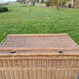 Old Wicker Trunk