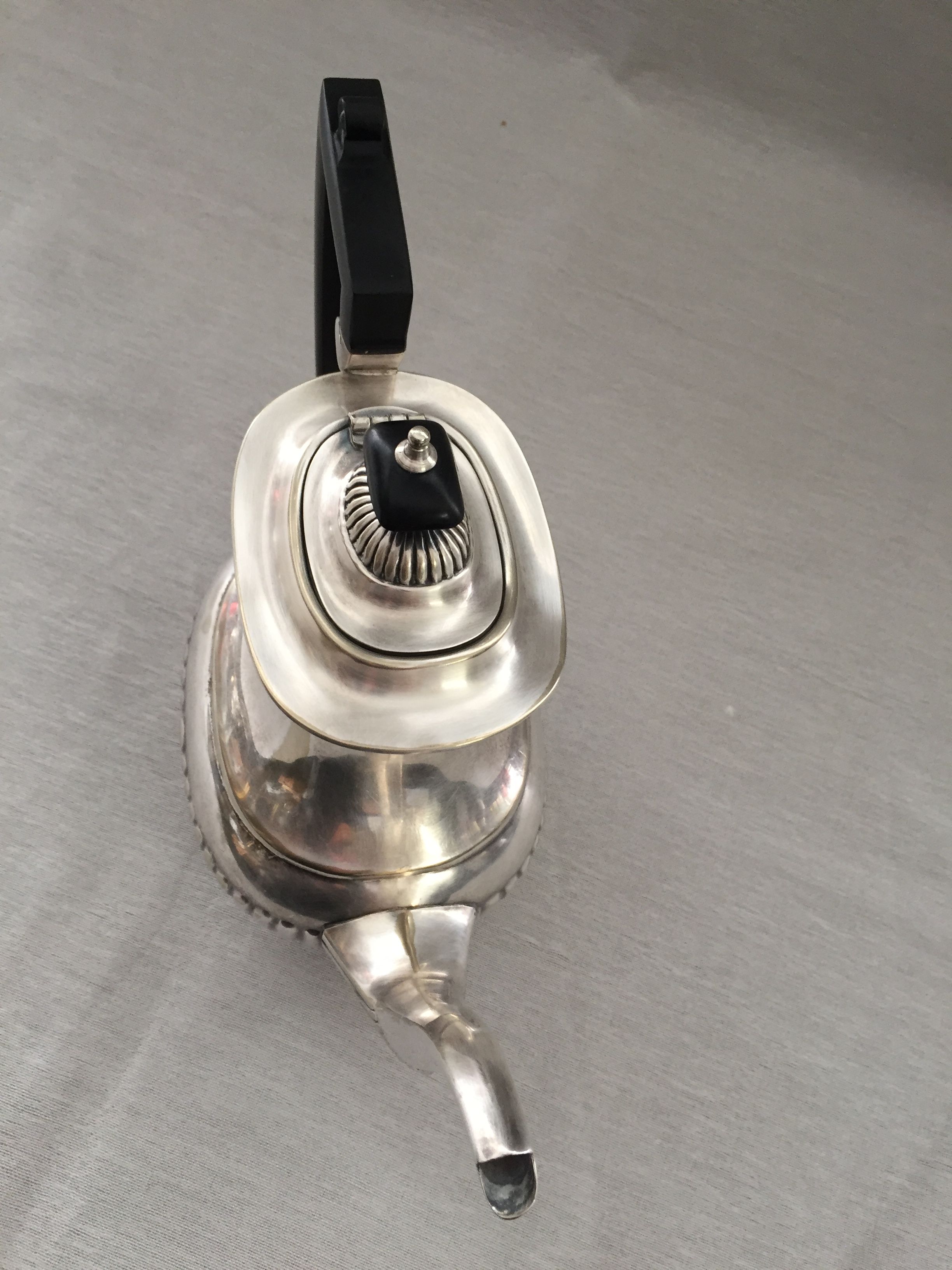 Silver copper tea maker made in England Folgate 1930