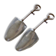 Pair of shoe trees former CLUB brand metal, aluminium.