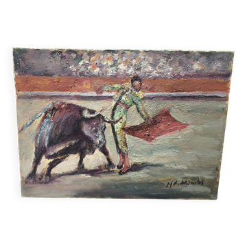 Impressionist Oil Painting on Canvas