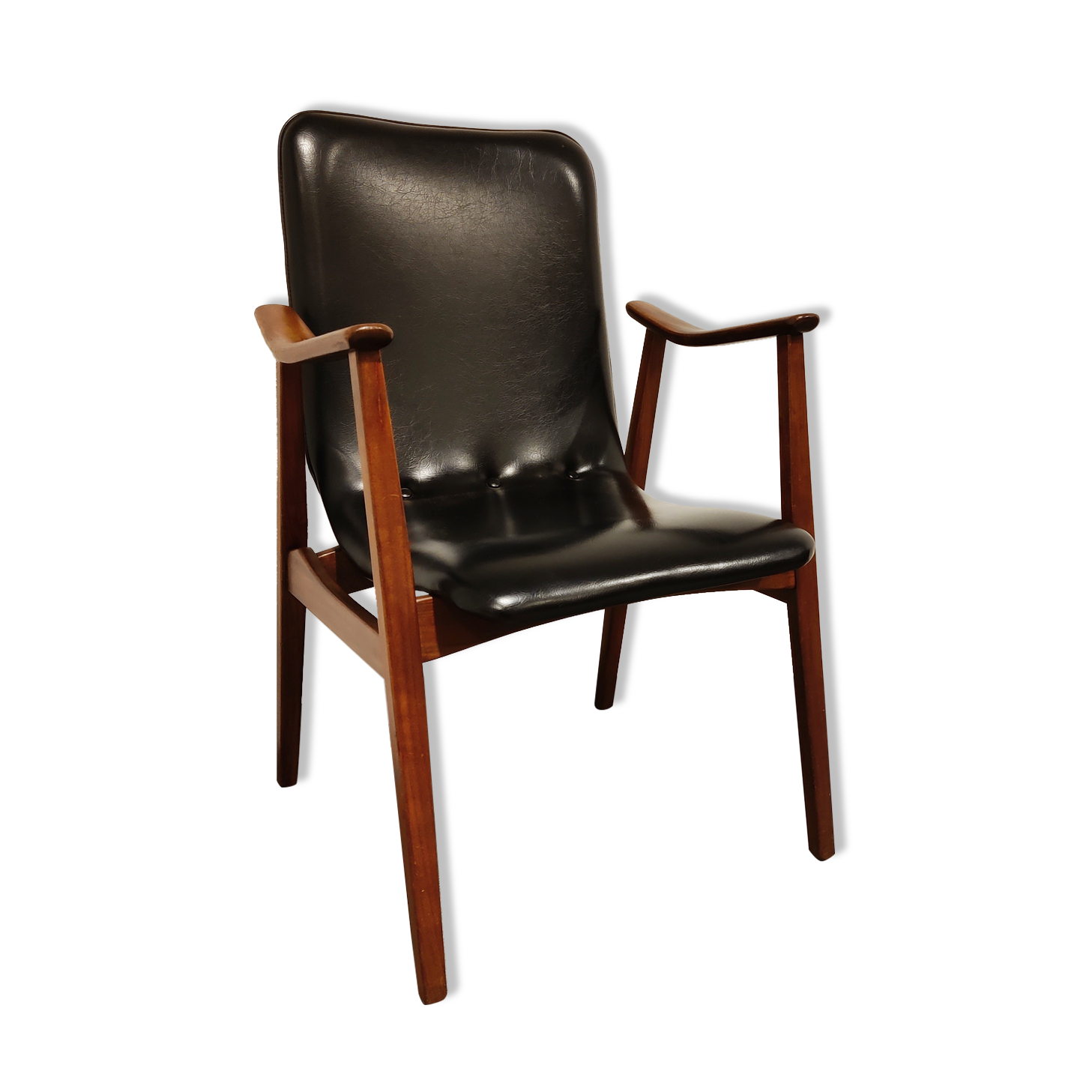 Mid century armchair by Louis Van Teeffelen for Wébé, 1960s