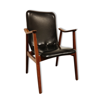 Fauteuil du milieu du siècle par Louis Van Teeffelen pour Wéb, années 1960