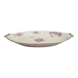 Large oval porcelain dish from Limoges