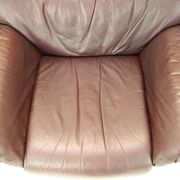 Fauteuil en cuir réglable scandinave par Peem, années 1970, finlande