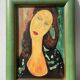 Portrait de femme à l’huile