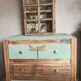 Commode 3 tiroirs relookée