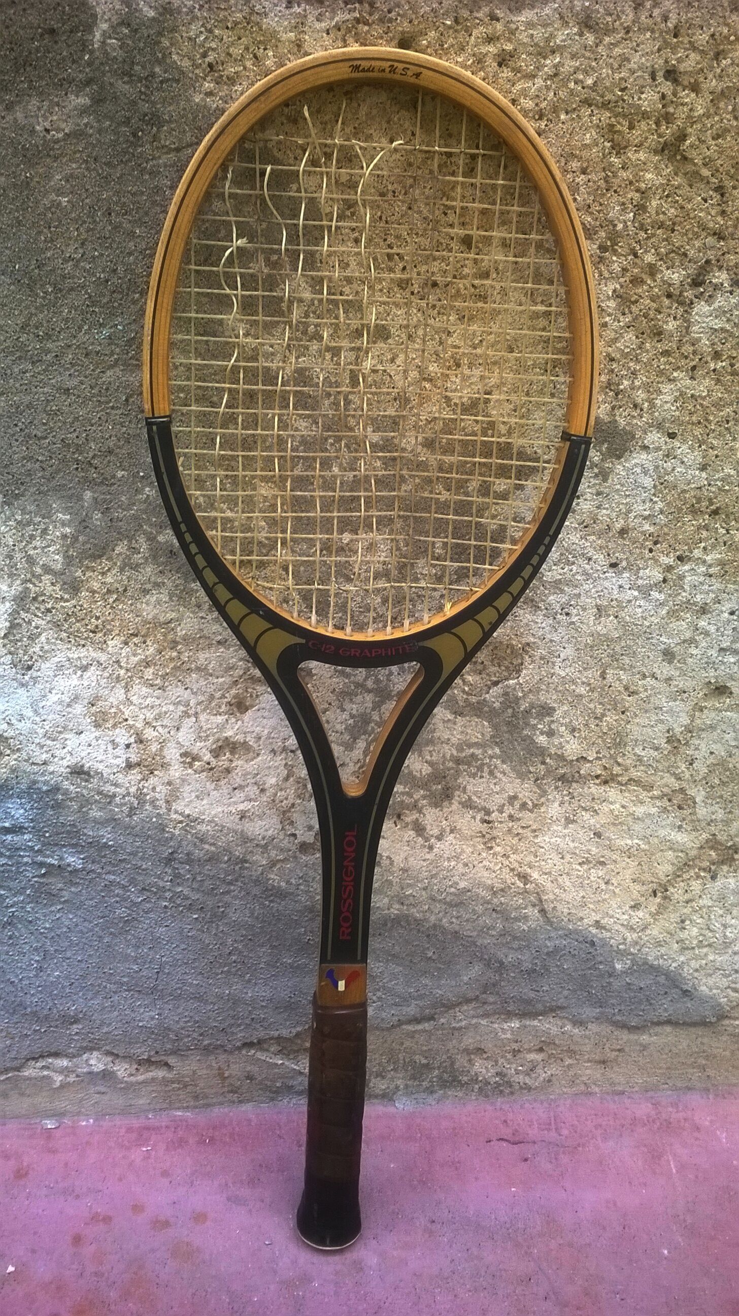 Vintage tennis racket
