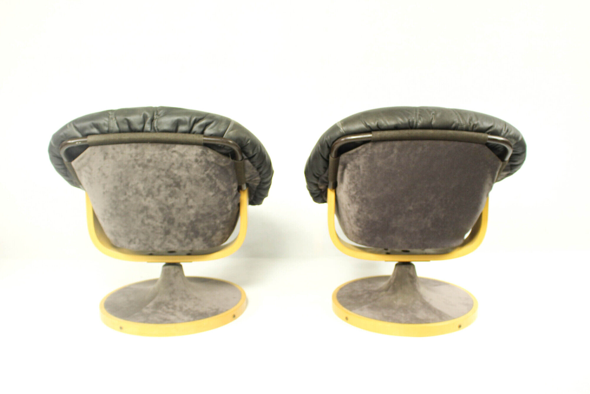 Pair of vintage norwegian lounge chair from Söda Galvano, 1970s