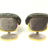 Pair of vintage norwegian lounge chair from Söda Galvano, 1970s