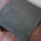 Large square granite coffee table