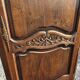Louis XV style bonnetière in solid oak