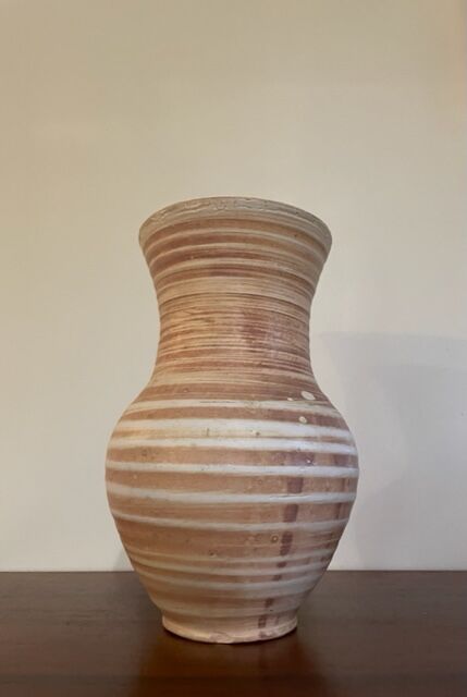 Vase accolay ceramic 1960