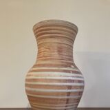 Vase accolay ceramic 1960