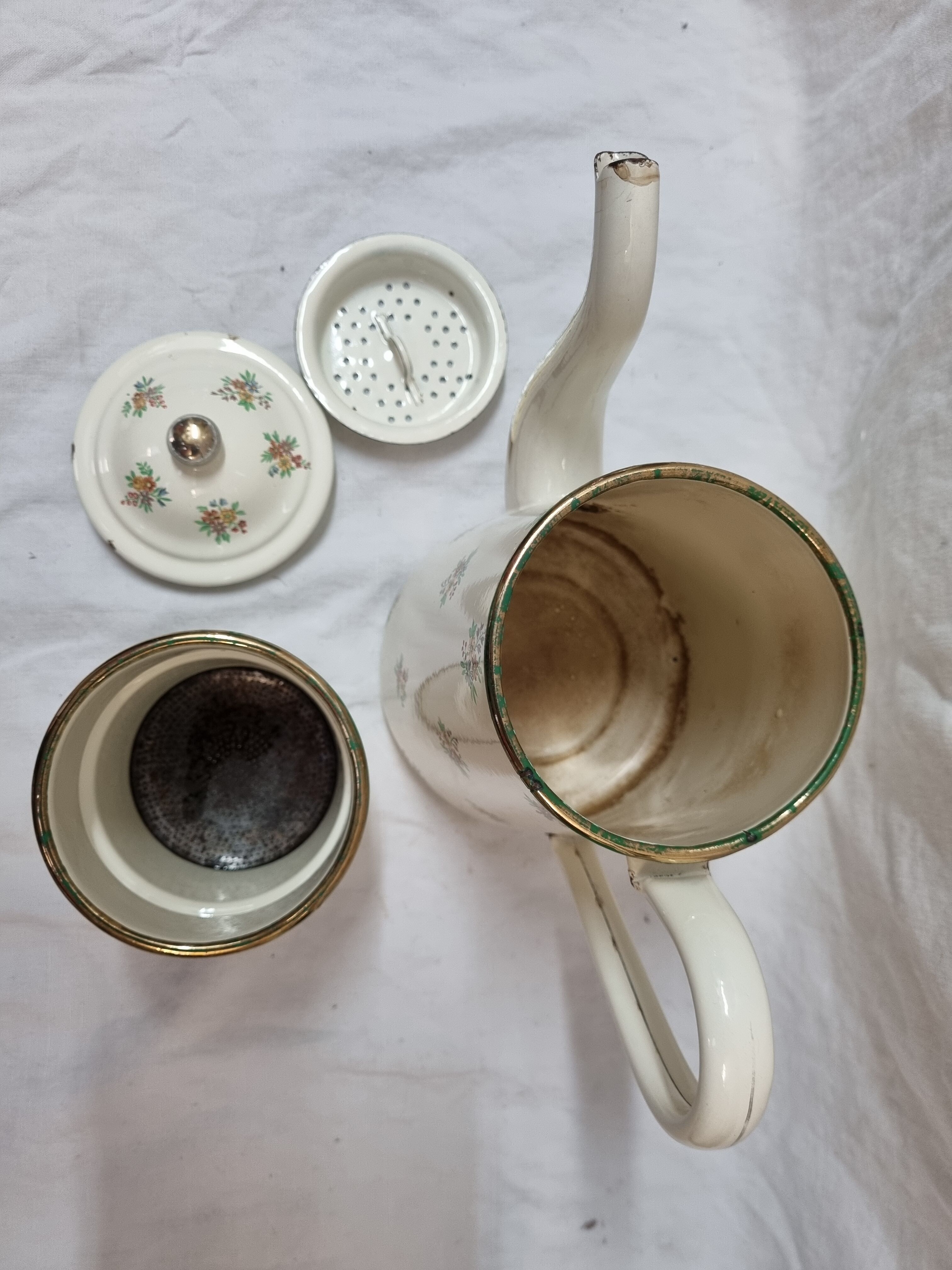 Sandstone coffee maker from 1940