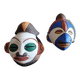Set of 2 ethnic passport masks