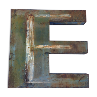 Letter E vintage