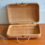 Vintage wicker case