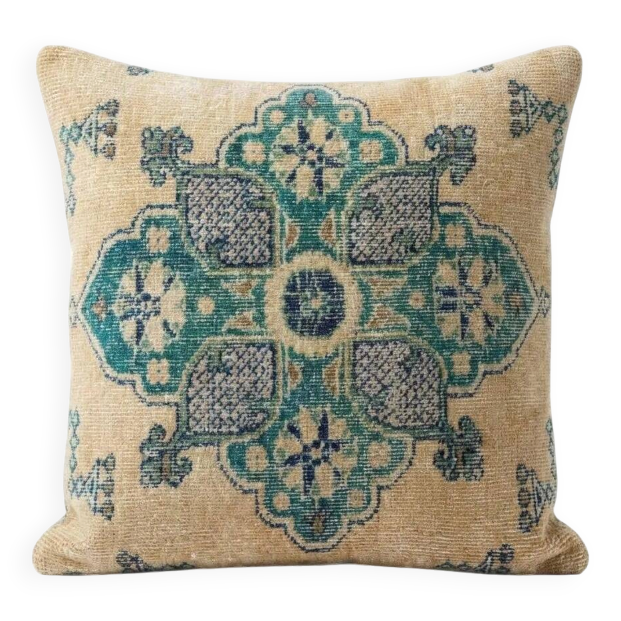 Housse de coussin turque vintage 56x61 cm