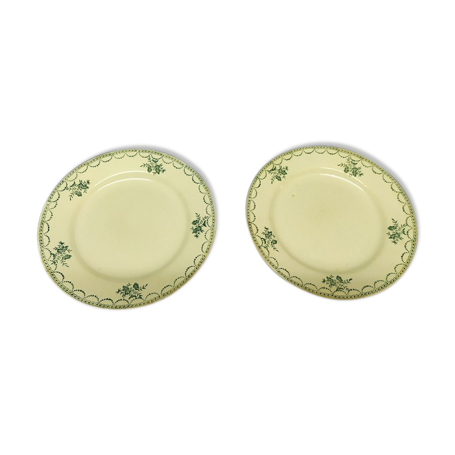 Porcelain plates St Amand 427