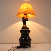 Lampe Art Déco avec haut-parleur, Stilton, années 1930, Tchécoslovaquie