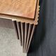 Lot of table and 6 Art Deco chairs from Saddier & fils