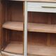 Art Deco sideboard in renovated solid oak – marble top