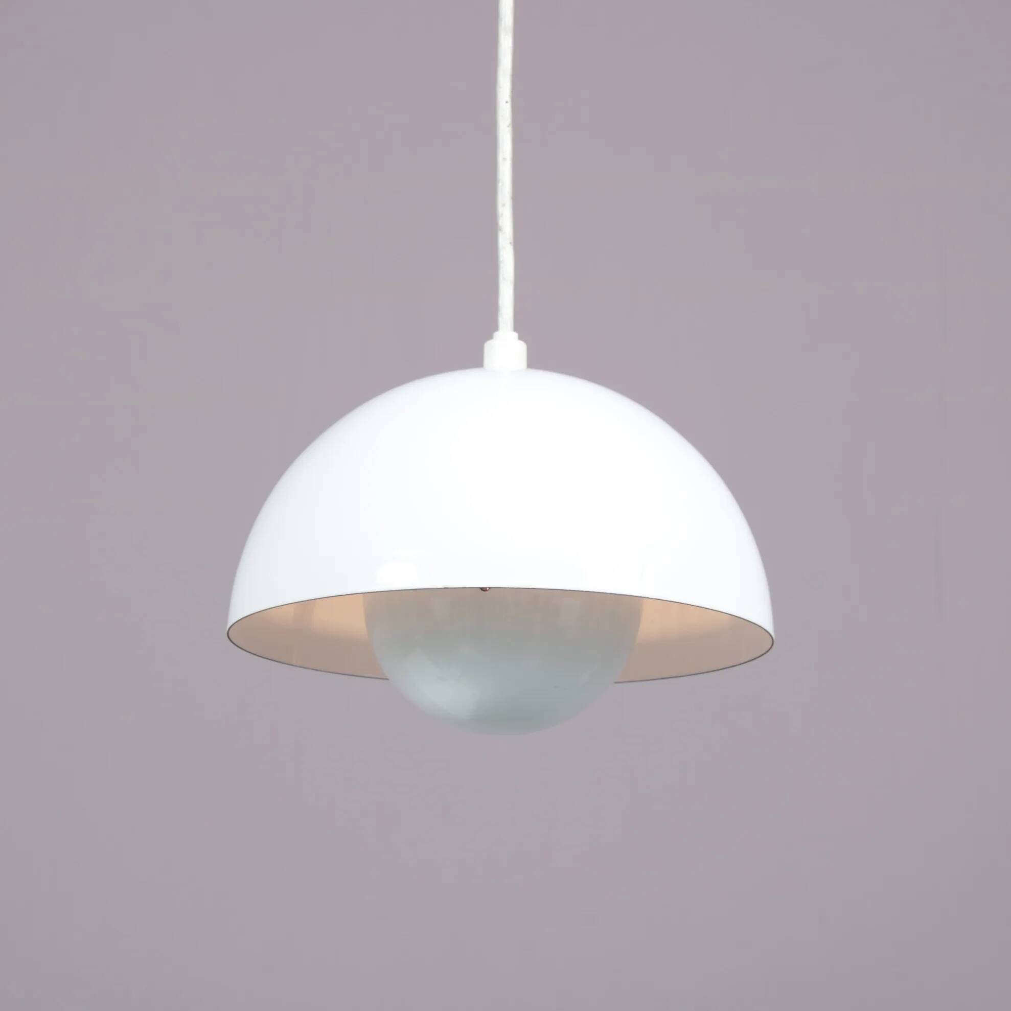 1970s “Flower Pot” hanging lamp by Verner Panton for Louis Poulsen, Denmark