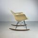Eames Herman Miller 1950s RAR rocking chair in parchment