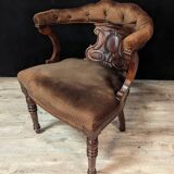 English Chesterfield style office chair