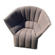 High-back armchair by Moël