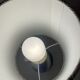 Small wireless West German pottery vase lamp with Japanese shade.