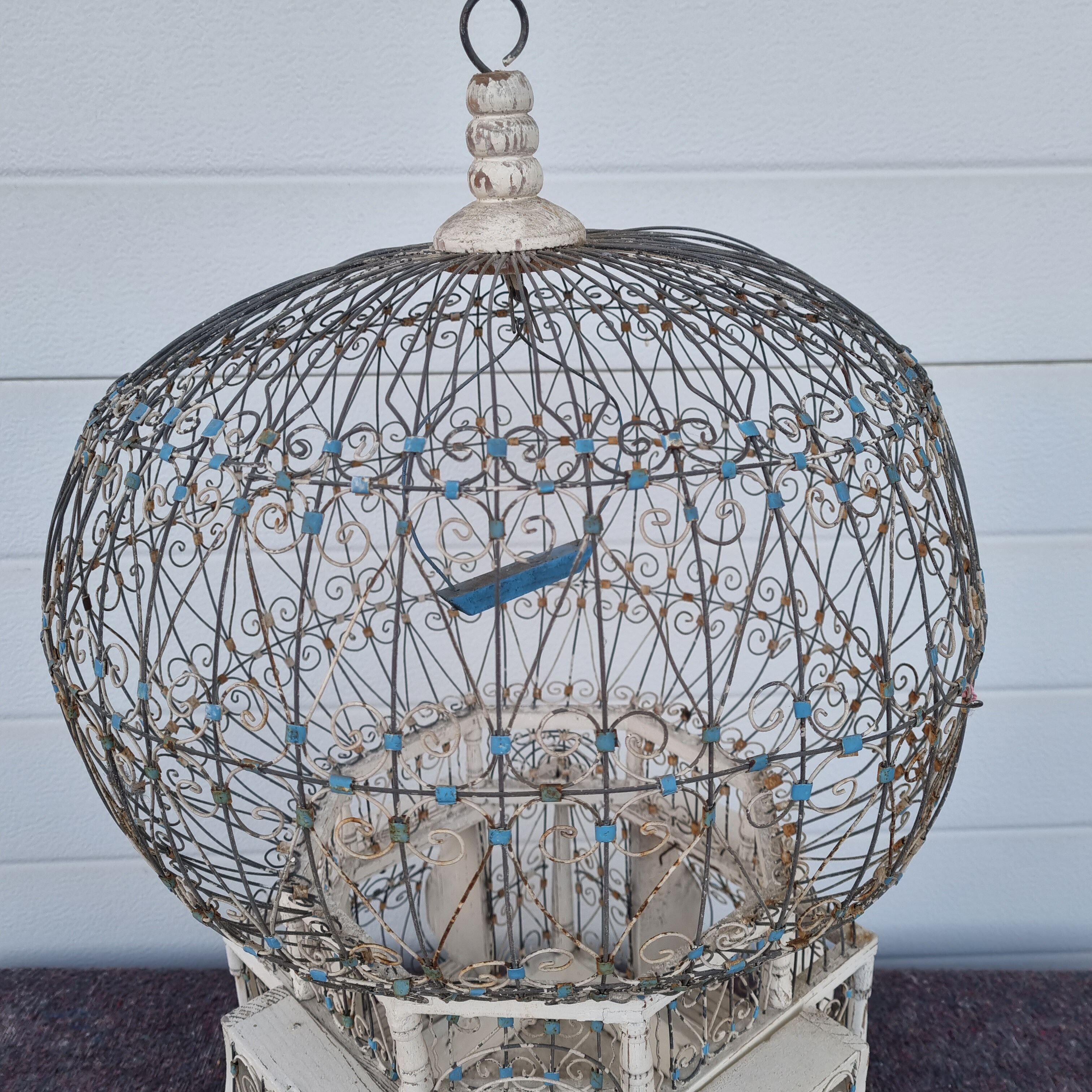 60s bird cage