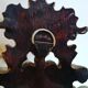 Baroque style clock, ground solid wood, Hettich, auto lifts