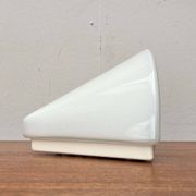 Wall lamp in glass from the Postmodern T+L Royal Typ L 133 series by Keuco, 1980s.