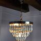 Venini glass chandelier, 3 levels, Italy, 1970