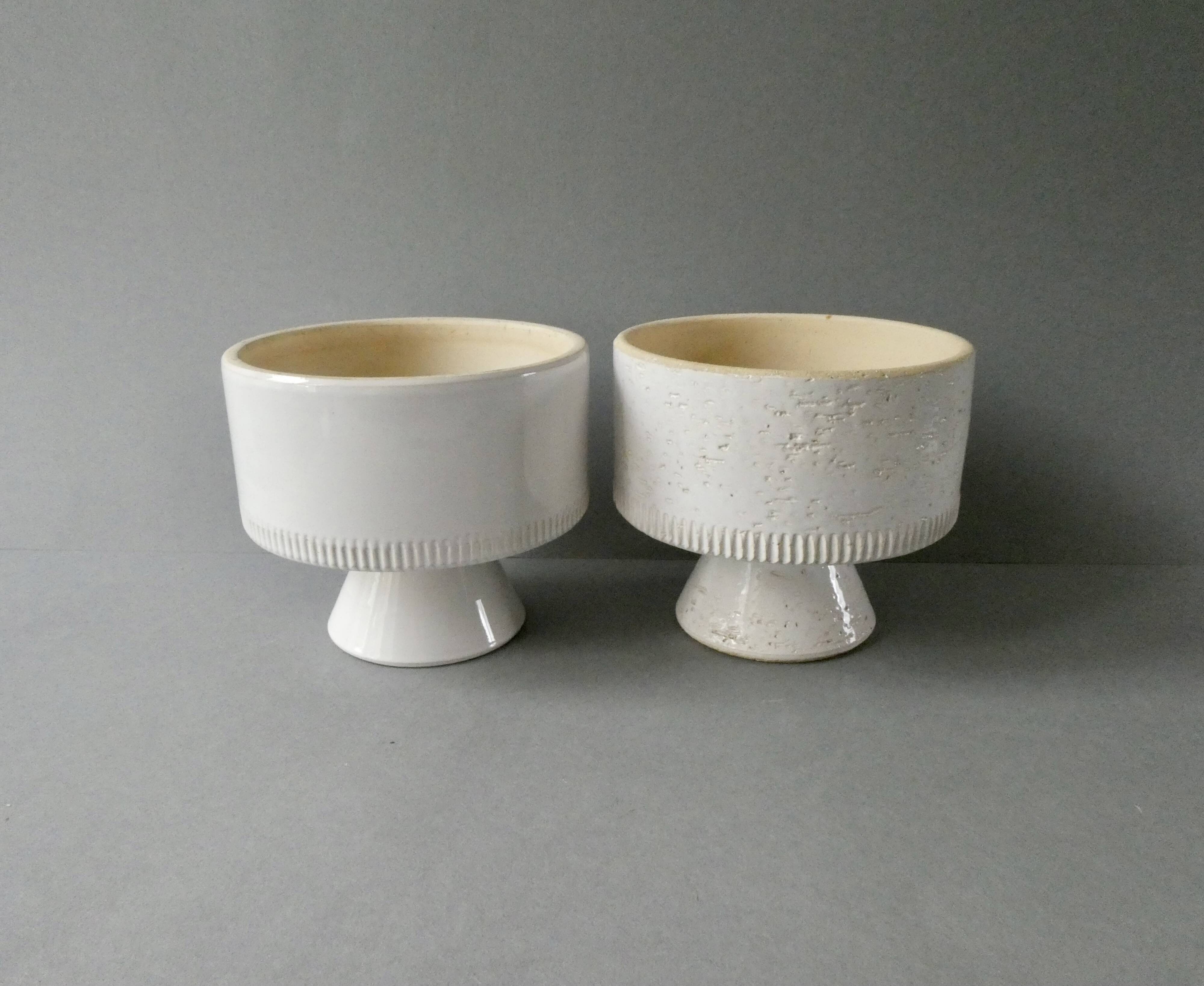 Pair of ceramic bowls, 1960s